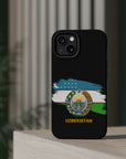 Uzbekistan Flag MagSafe Tough Cases
