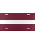Latvia Vanity Plate