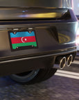Azerbaijani Flag Vanity Plate