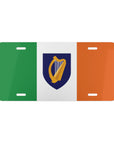 Ireland Flag Coat of Arms Vanity Plate