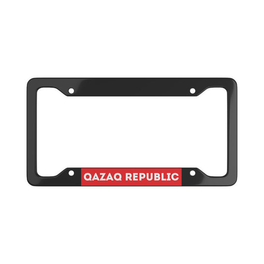Qazaq Republic License Plate Frame