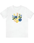 Floral Tryzub Unisex T-Shirt