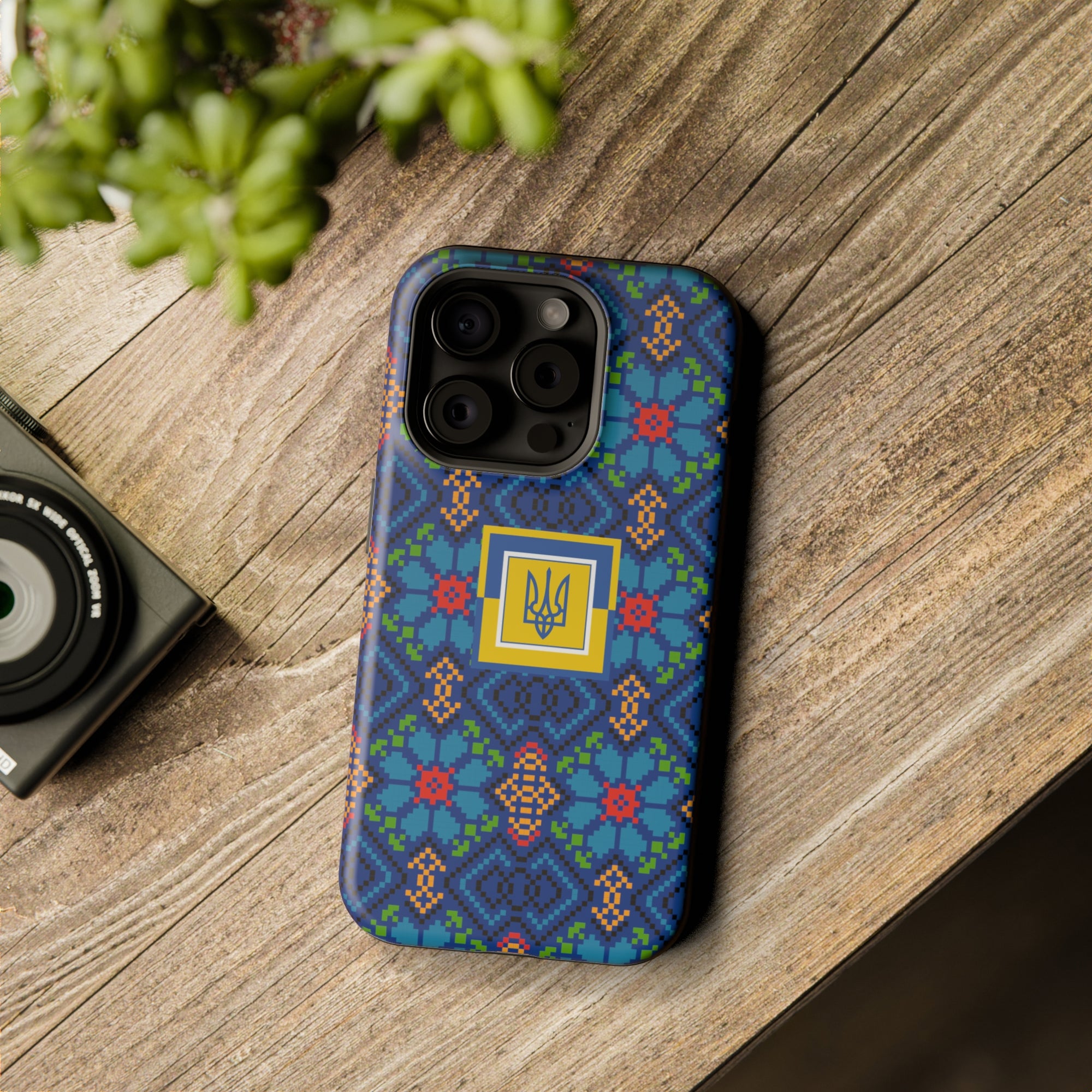 Ukrainian Pattern MagSafe Tough Cases