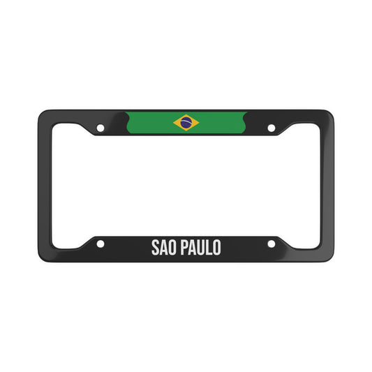 Sao Paulo, Brazil Car Plate Frame