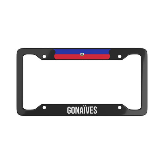 GONAÏVES, Haiti Car Plate Frame