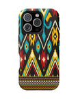 Uzbek Ikat MagSafe Tough Case