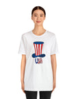 Uncle Sam Top Hat USA Unisex T-Shirt