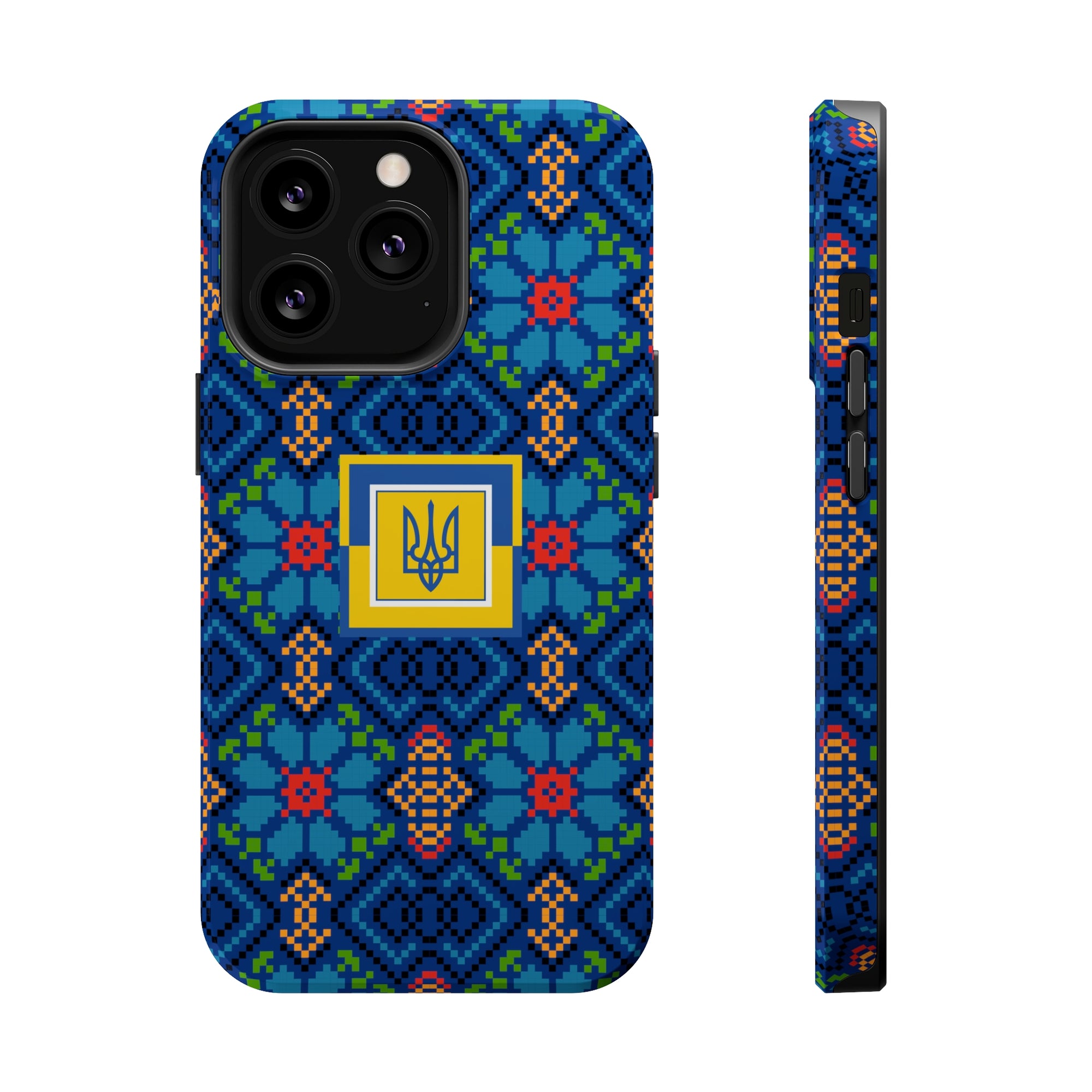 Ukrainian Pattern MagSafe Tough Cases