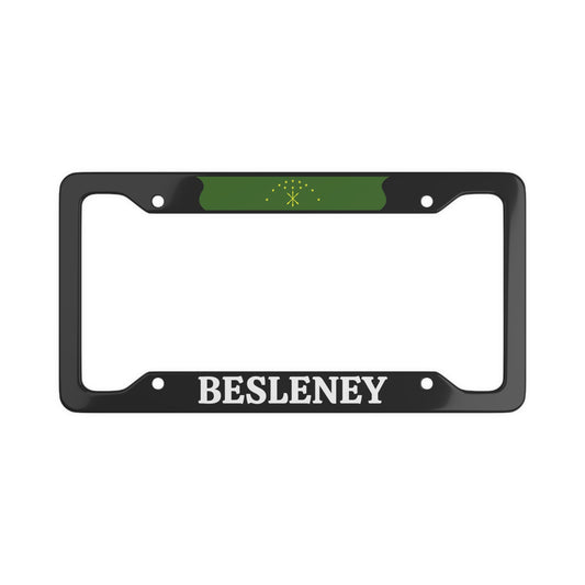Besleney License Plate Frame