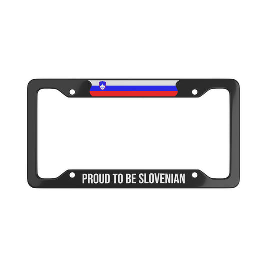 Proud to be Slovenian Car Frame