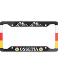 Ossetia Mountains Side Flag License Plate Frame