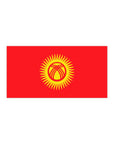 KYRGYZSTAN Flag Bumper Stickers