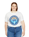 Kyrgyz National Emblem Unisex Jersey Short Sleeve Tee