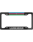 Lankaran Azerbaijan Flag License Plate Frame