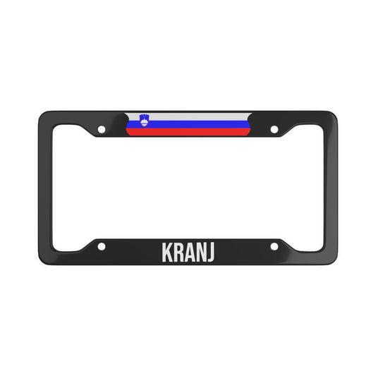 Kranj Slovenia Flag Car Frame