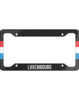 Luxembourg Side Flag Car Plate Frame