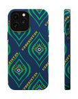 Green Evil Eye UZB Protection MagSafe Tough Cases