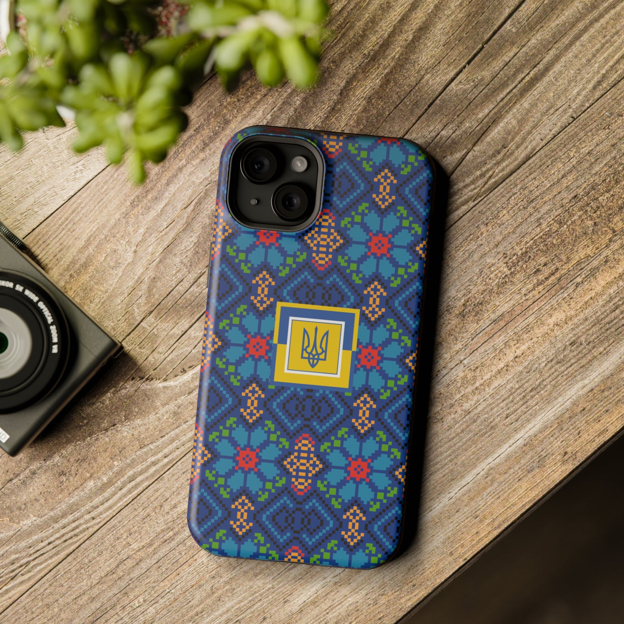 Ukrainian Pattern MagSafe Tough Cases