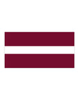 Latvia Flag Bumper Sticker
