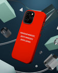 Нормальный иммигрант другого иммигранта уважать должен MagSafe Tough Cases