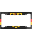 German Coat of Arms with Flag Car License Plate Frame