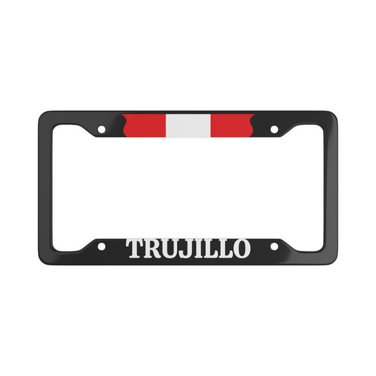 Trujillo, Peru Car Plate Frame