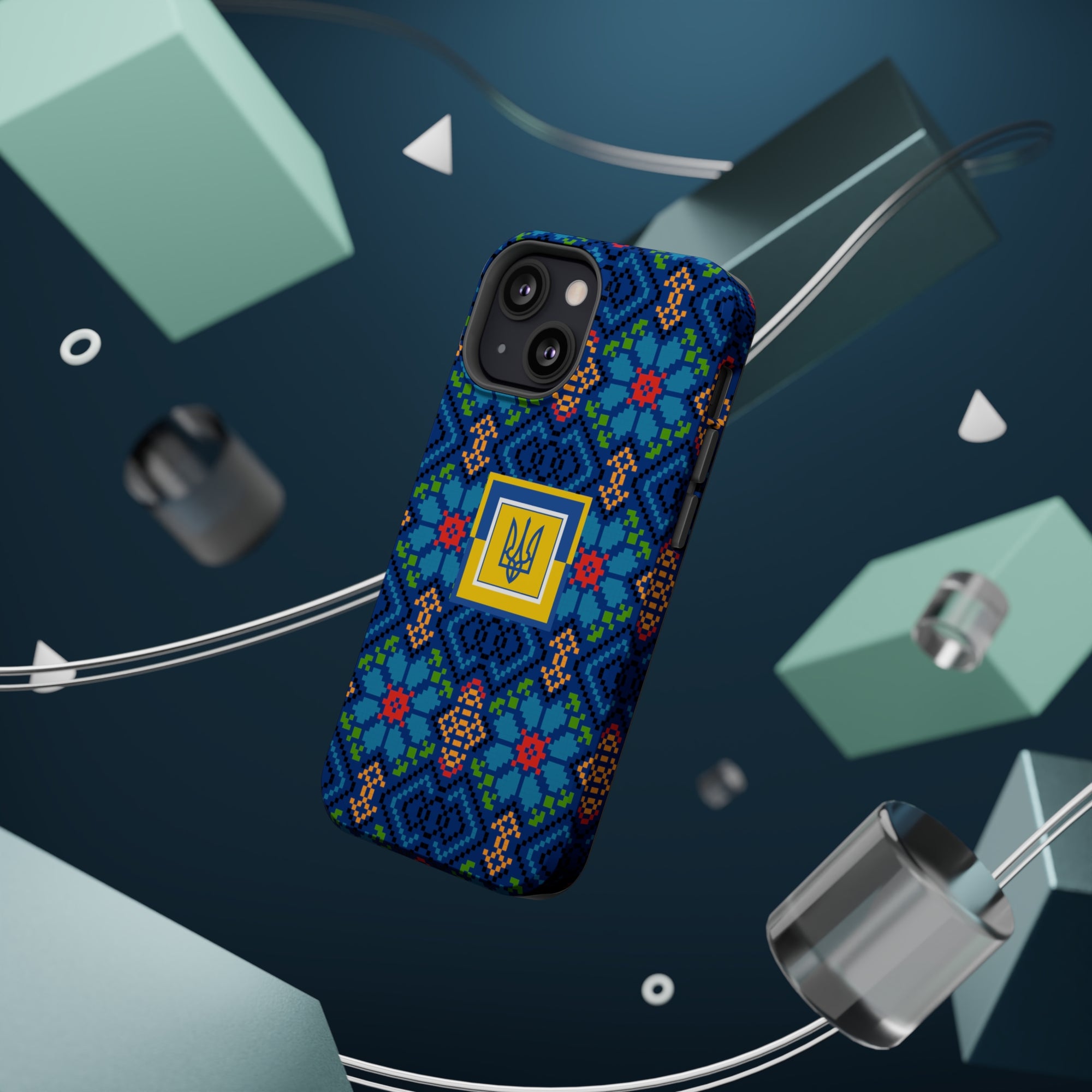 Ukrainian Pattern MagSafe Tough Cases