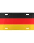 Germany Flag Vanity Plate