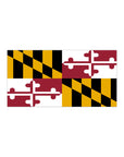 Maryland Flag Bumper Stickers