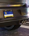 Buryatia Flag Vanity Plate