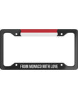 From Monaco with love Car Plate Frame