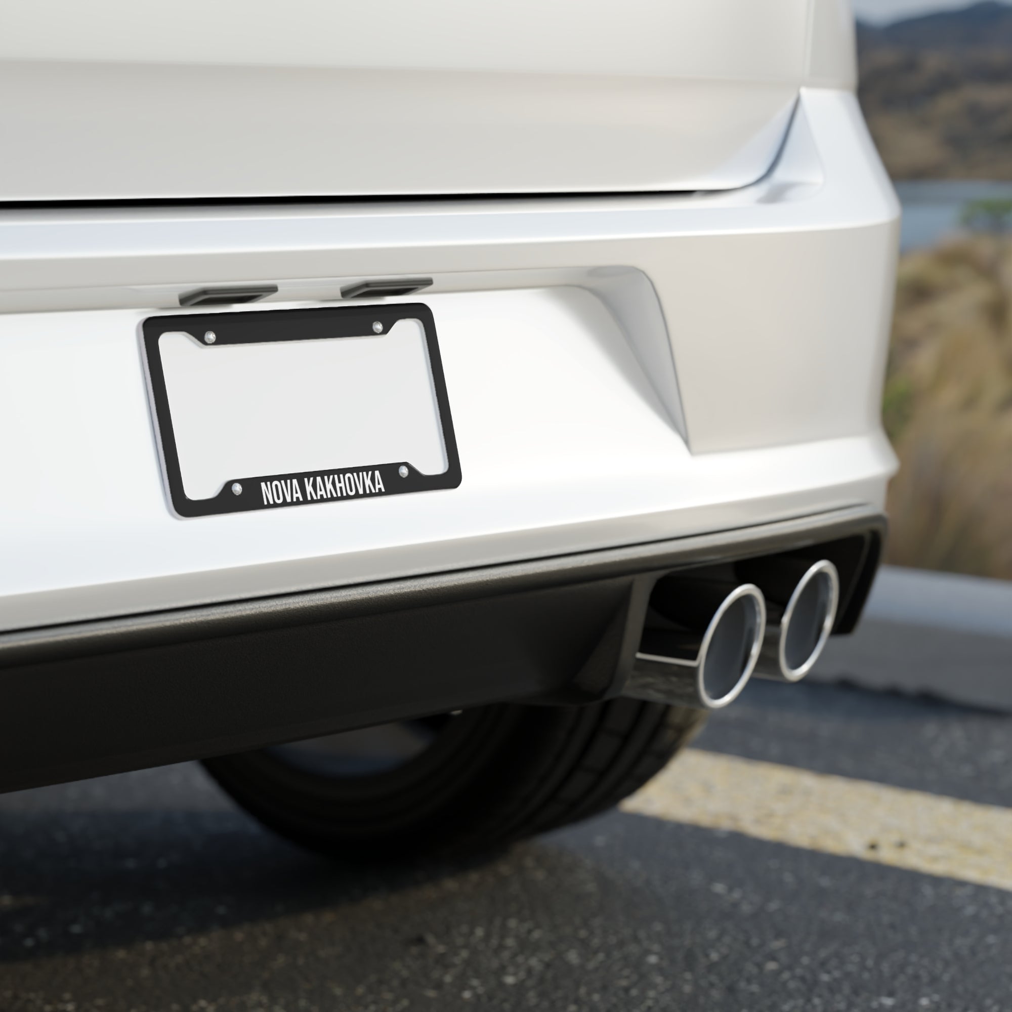 Customized Car License Plate Frame