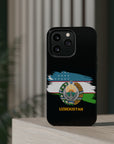 Uzbekistan Flag MagSafe Tough Cases