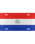 Paraguay Flag Vanity Plate