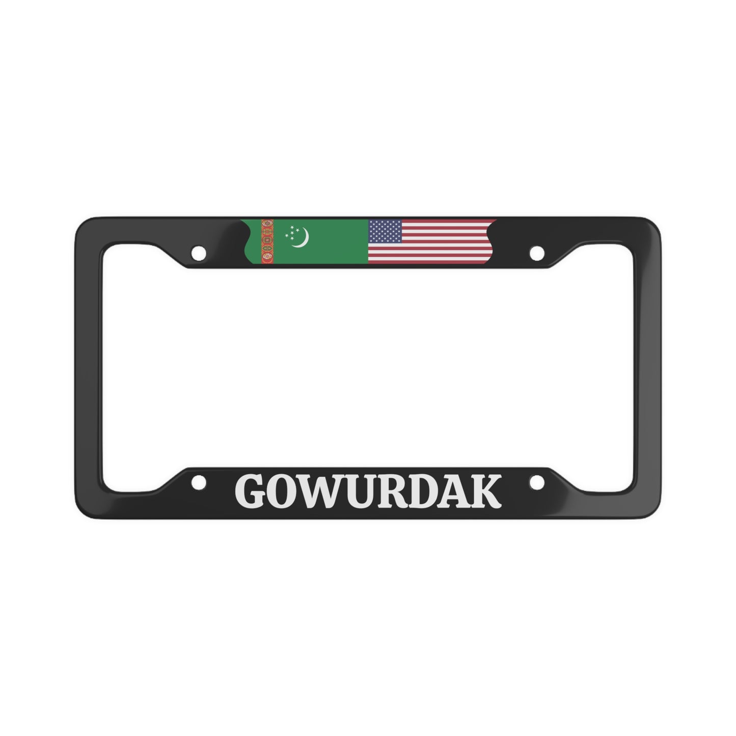 Gowurdak Turkmenistan License Plate Frame