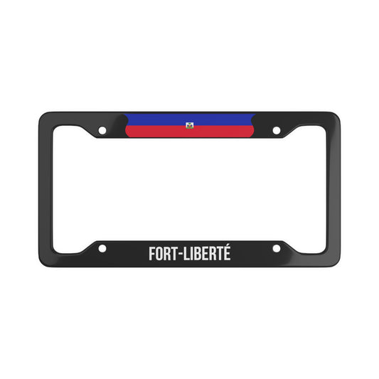 FORT-LIBERTÉ, Haiti Car Plate Frame