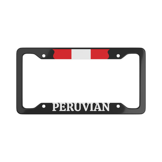Peruvian Car Plate Frame