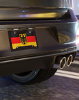 Germany Coat of Arms Flag Vanity Plate