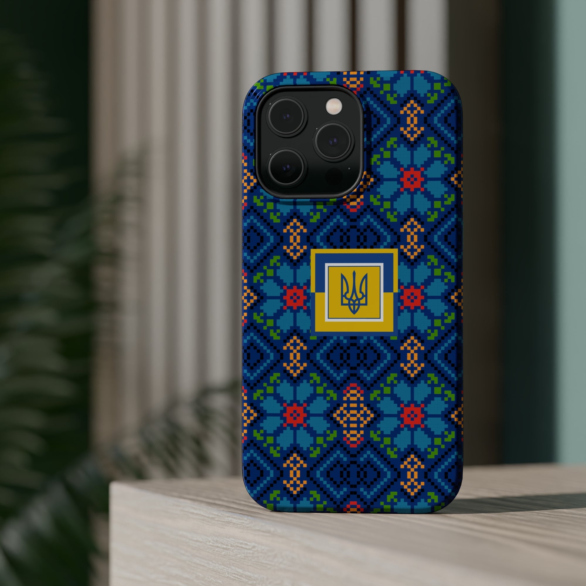 Ukrainian Pattern MagSafe Tough Cases