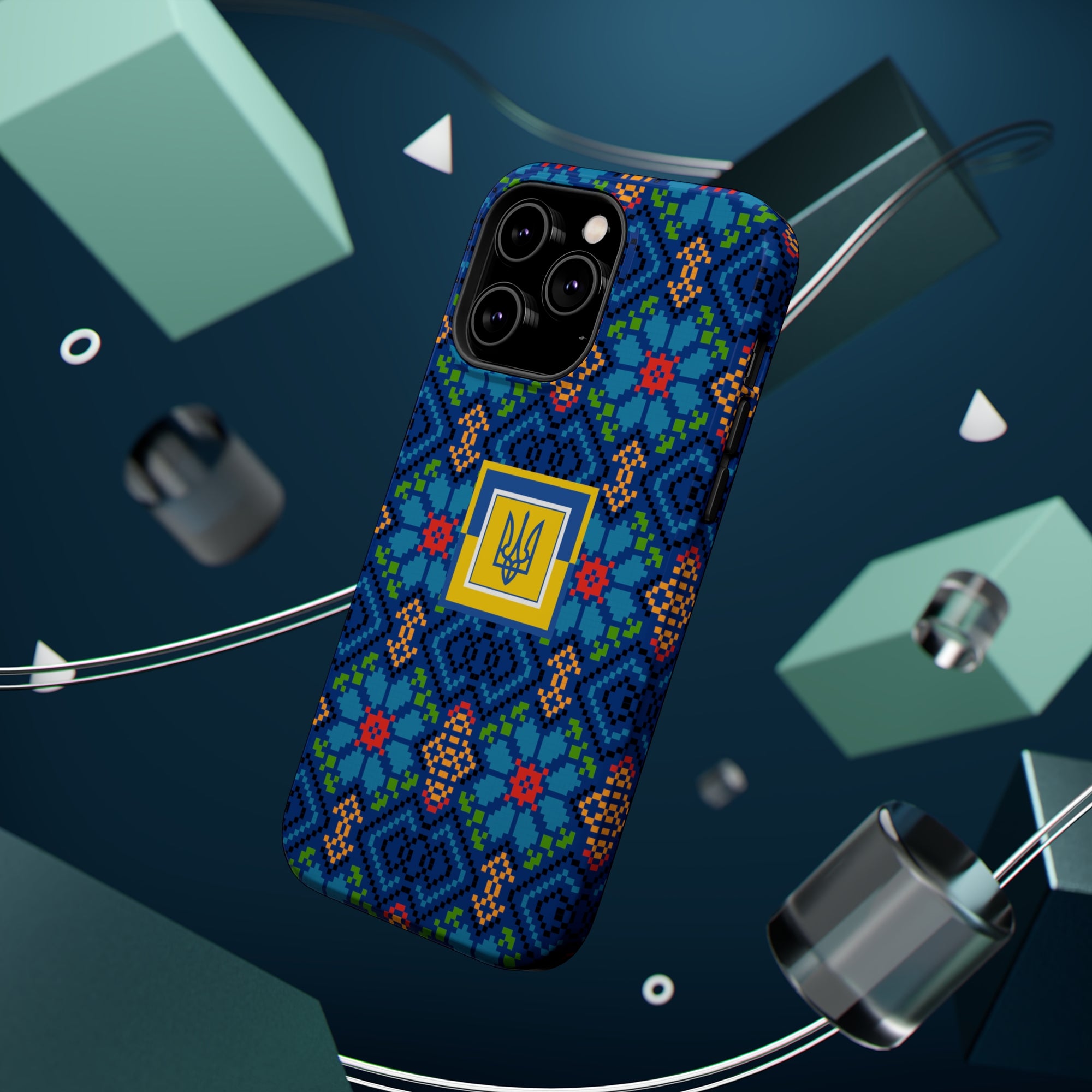 Ukrainian Pattern MagSafe Tough Cases