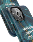 Work hard dream big stay kind MagSafe Tough Cases