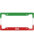 Iran Colorful Premium License Plate Frame
