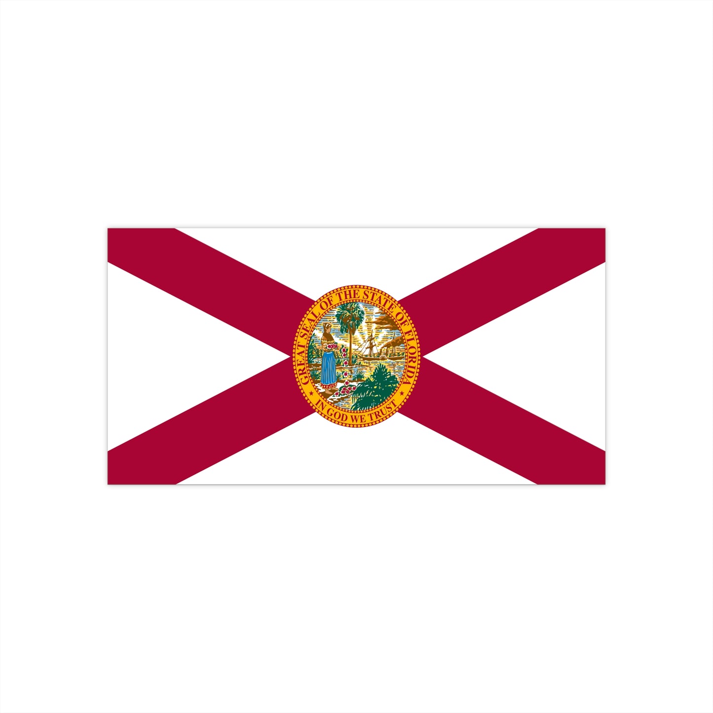 Florida Flag Bumper Stickers