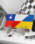 Chile Ukraine Flag Vanity Plate