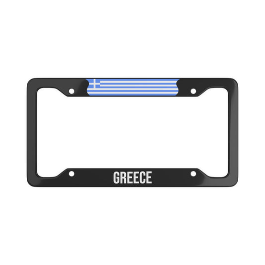 Greece Flag Car Frame
