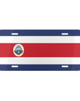 Costa Rica Flag Vanity Plate
