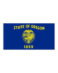 Oregon Flag Bumper Stickers