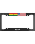 Bolivia USA Premium License Plate Frame