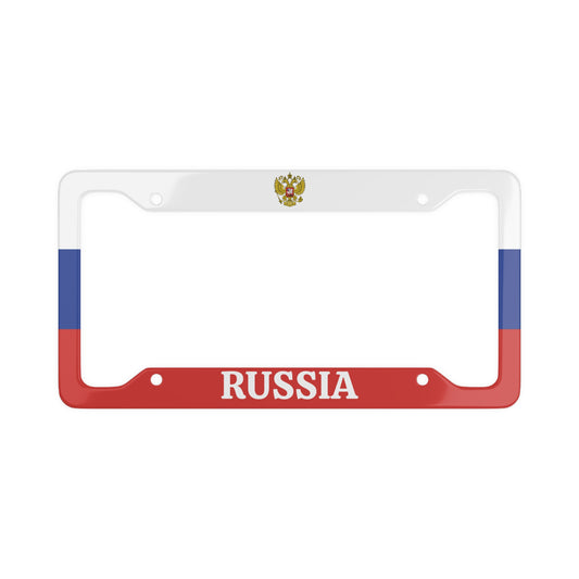 Russia Colorful License Plate Frame