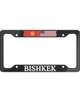 BISHKEK with flag License Plate Frame